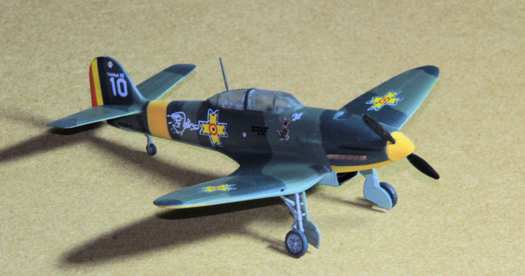 Heinkel He 112 in Romanian Colours 1:72 Scale Model Kit by RS Models