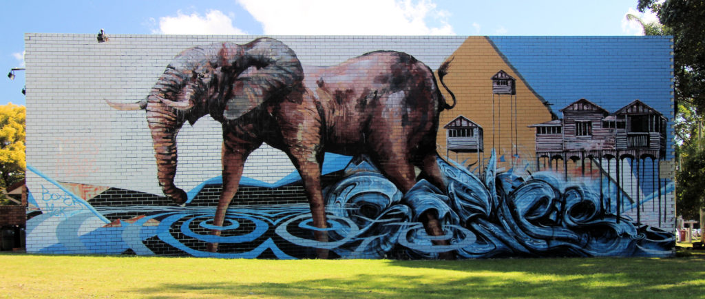 Elephant Street Art