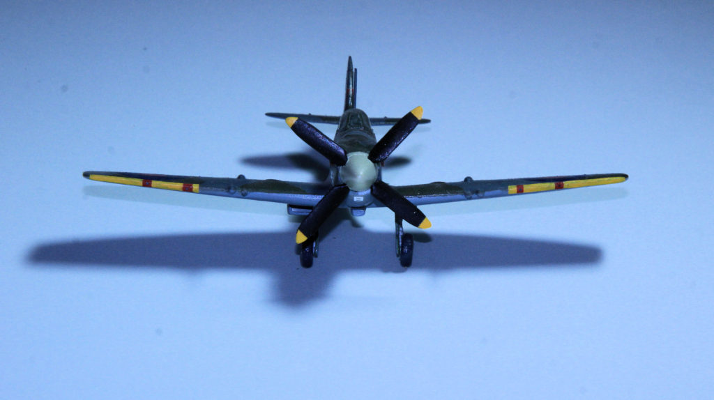 Supermarine Spitfire Mk XII MB882 of 41 Sqn RAF Plastic Model by MNews 1:72 Scale