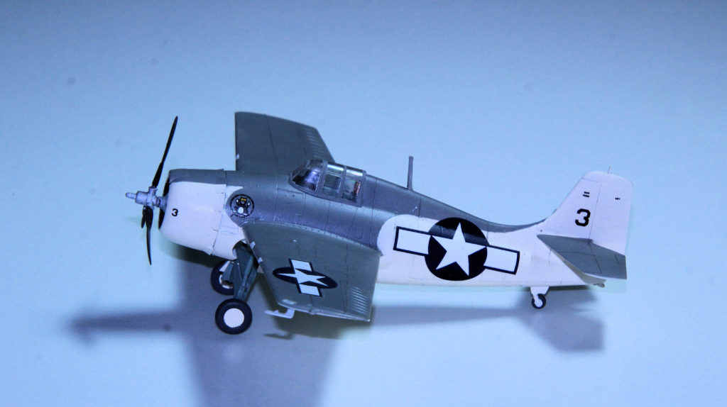 Grumman F4F-4 Wildcat (Eastern Division FM-1) Plastic Model by HobbyBoss 1:72 Scale