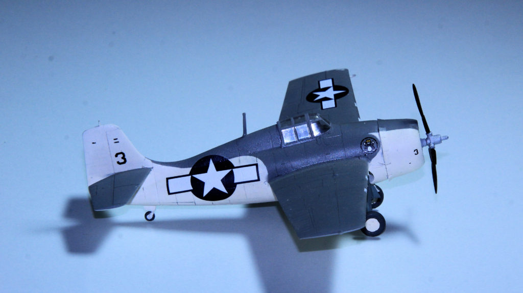 Grumman F4F-4 Wildcat (Eastern Division FM-1) Plastic Model by HobbyBoss 1:72 Scale