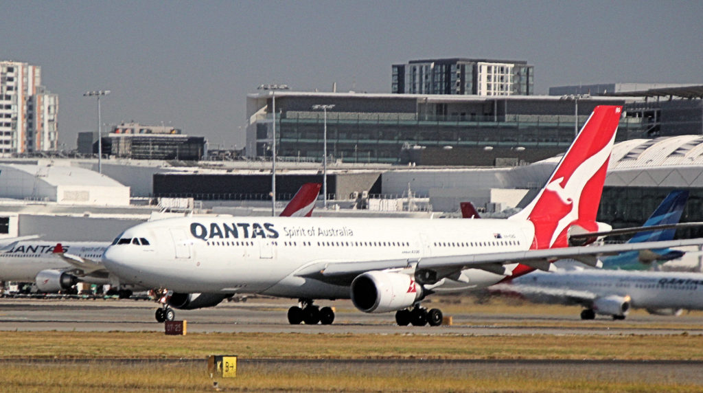 Qantas EH-EBO Airbus A330-202 Sydney Airport August 2019