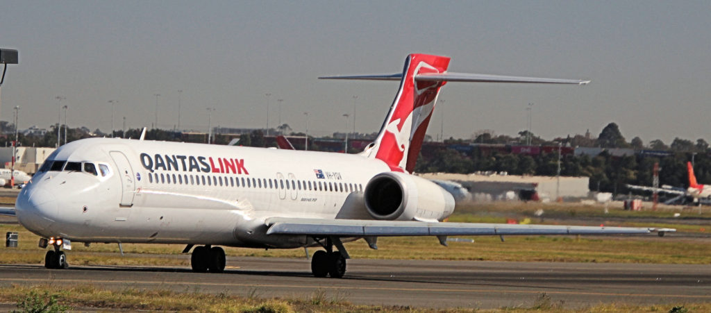 Qantas Link VH-YQV Boeing 717-2BL Sydney Airport August 2019