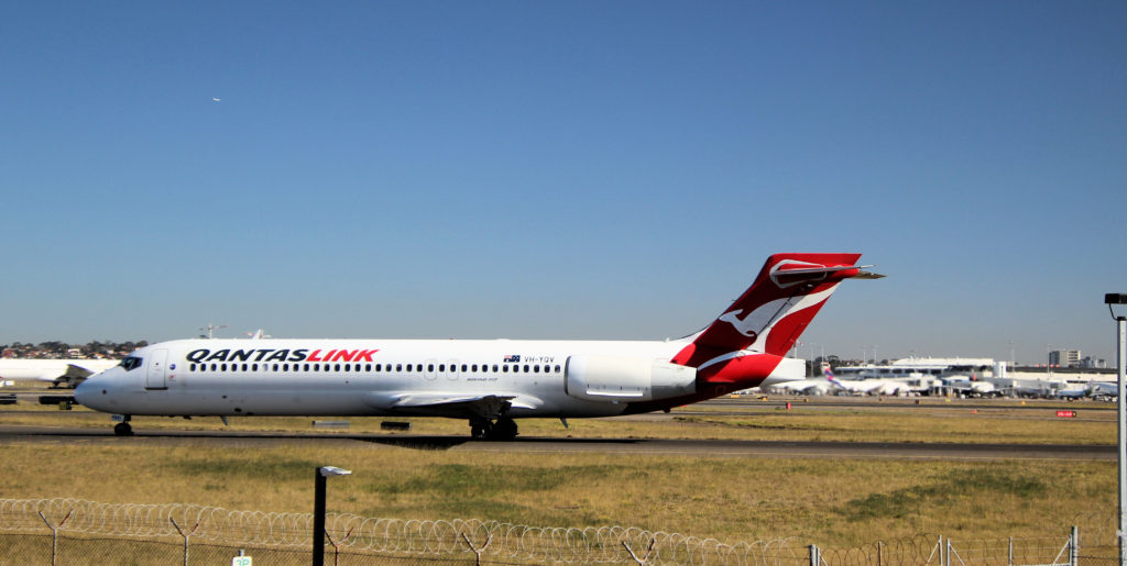 Qantas Link VH-YQV Boeing 717-2BL Sydney Airport August 2019