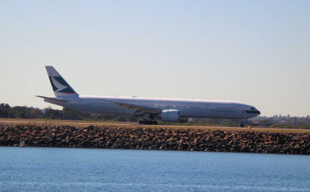 Cathay Pacific Boeing 777-367(ER) Sydney Airport August 2019