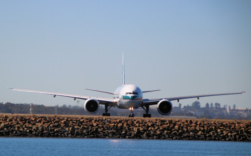 Cathay Pacific Boeing 777-367(ER) Sydney Airport August 2019