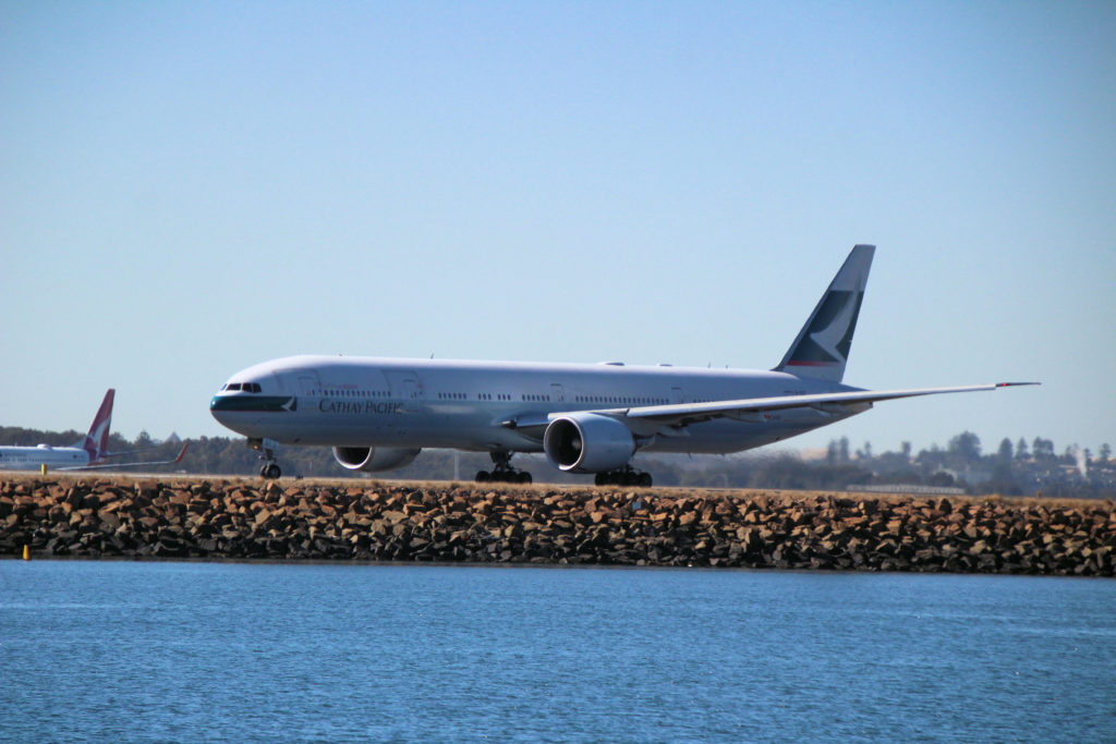 Cathay Pacific Boeing 777-367(ER) Sydney Airport August 2019