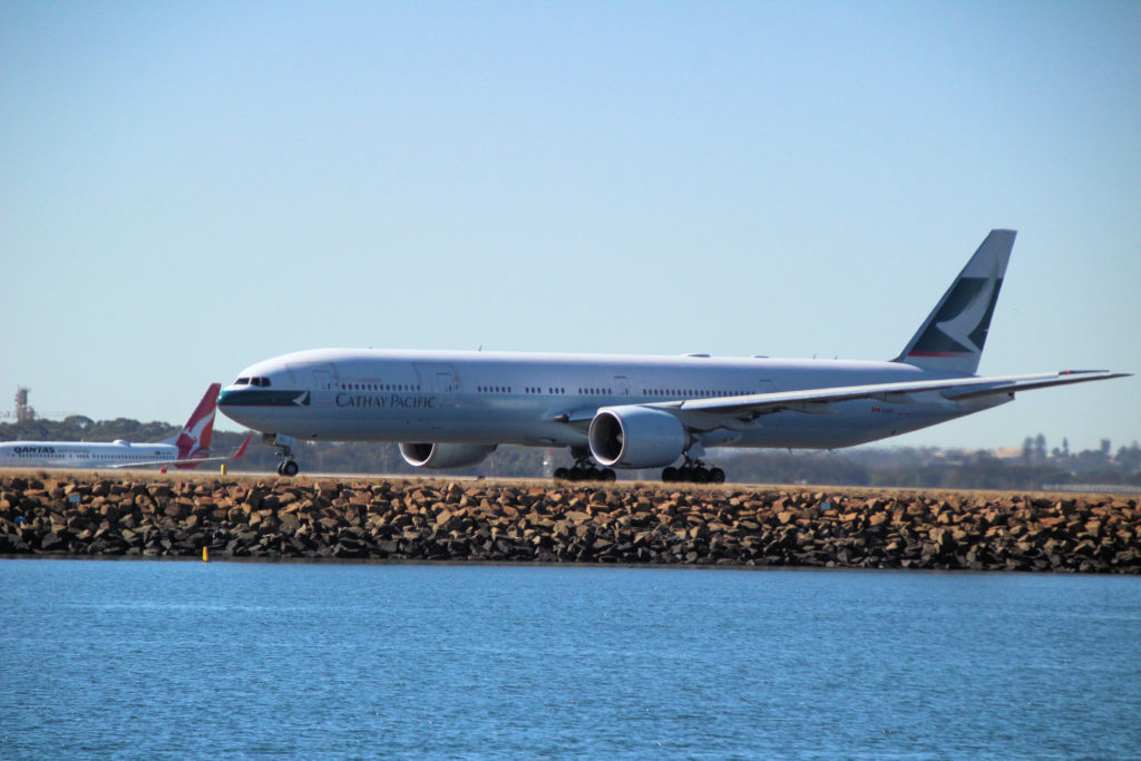 Cathay Pacific Boeing 777-367(ER) Sydney Airport August 2019