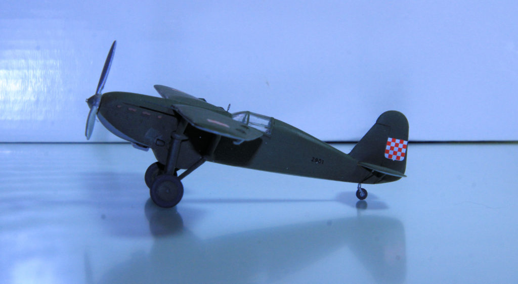 Ikarus IK-2 Croatian Air Force Scale Model By Azur Models