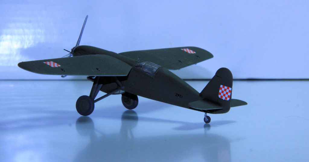 Ikarus IK-2 Croatian Air Force Scale Model By Azur Models