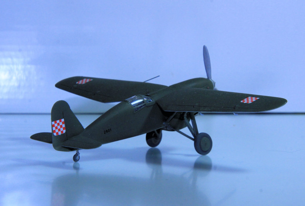 Ikarus IK-2 Croatian Air Force Scale Model By Azur Models