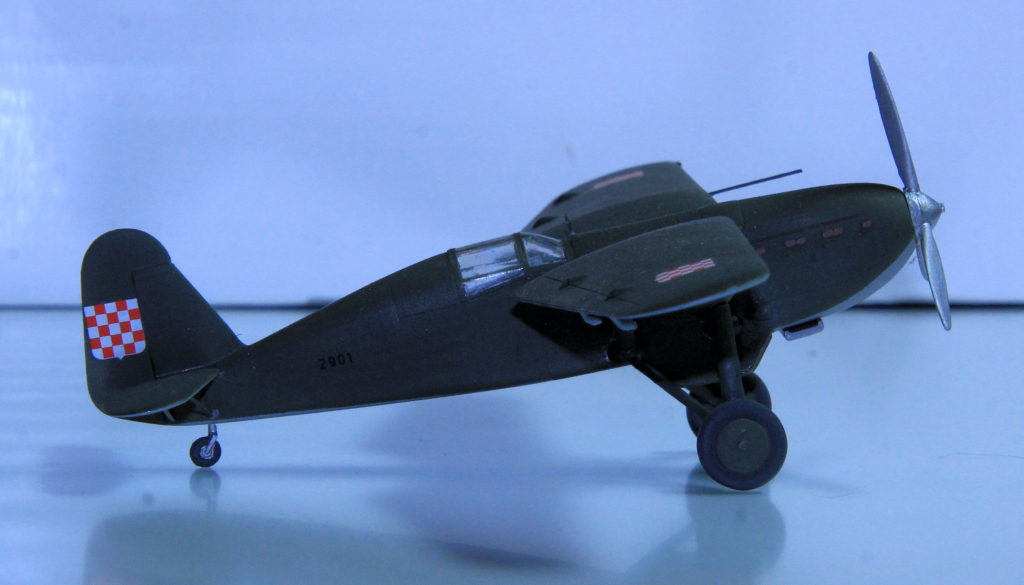 Ikarus IK-2 Croatian Air Force Scale Model By Azur Models