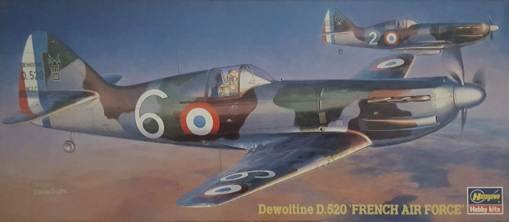 Dewoitine D.520 by Hasegawa