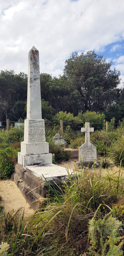 Headstones in the third Quarantine Cemetery