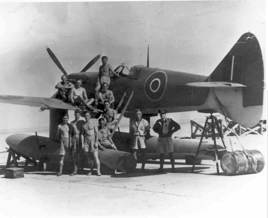 Supermarine Spitfire Mk. V Floatplane EP751 float plane in North Africa