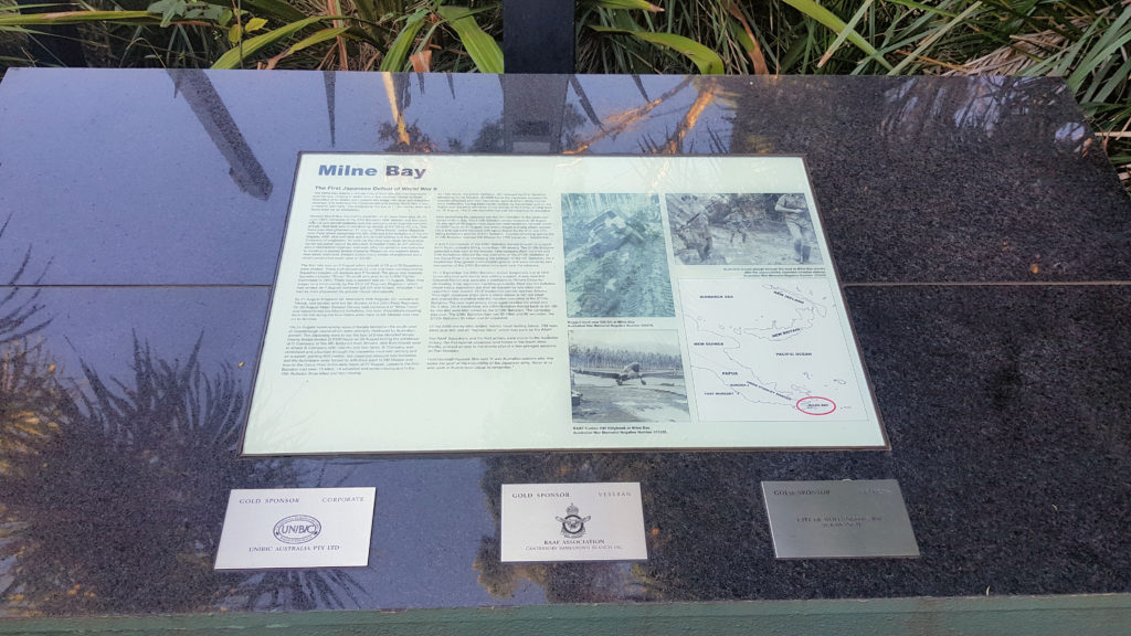 Milne Bay Information Board, Similar to the Others Found on the Track