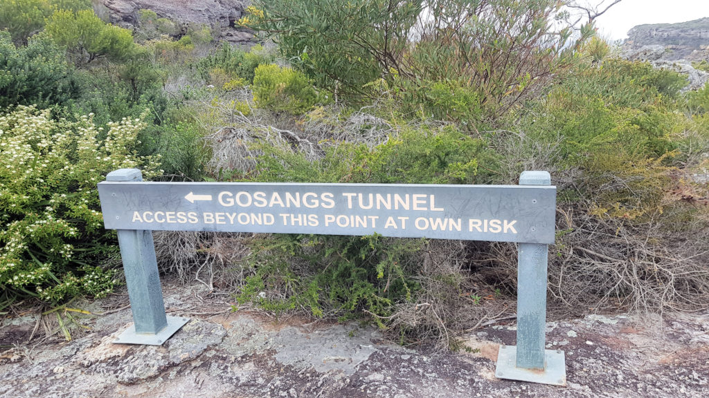 Typical Signpost on the Track