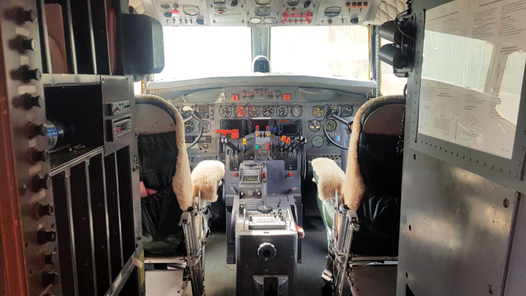 The Convair 440 Metropolitan Flight Deck HARS Aviation Museum Albion Park NSW Australia