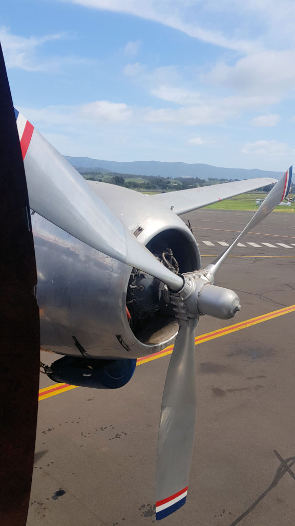 The Convair 440 Metropolitan Port Engine HARS Aviation Museum Albion Park NSW Australia