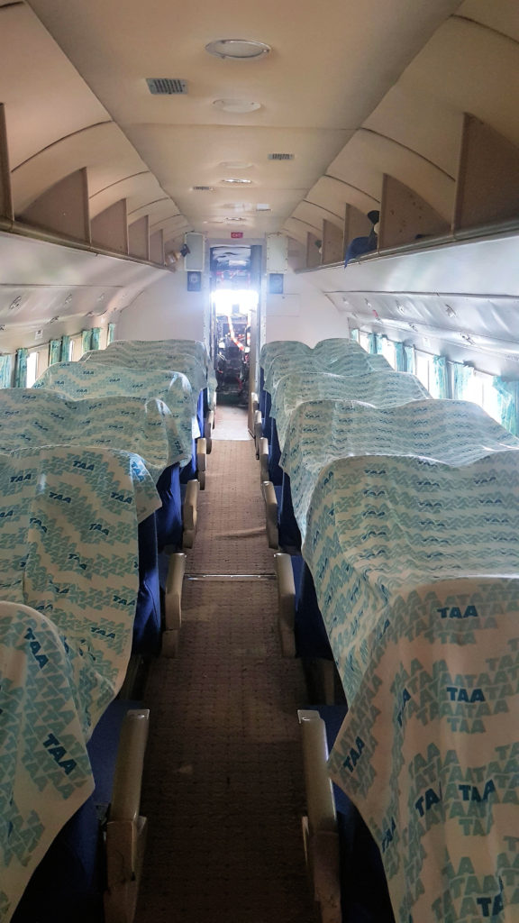 Douglas DC-3 Interior at HARS Aviation Museum