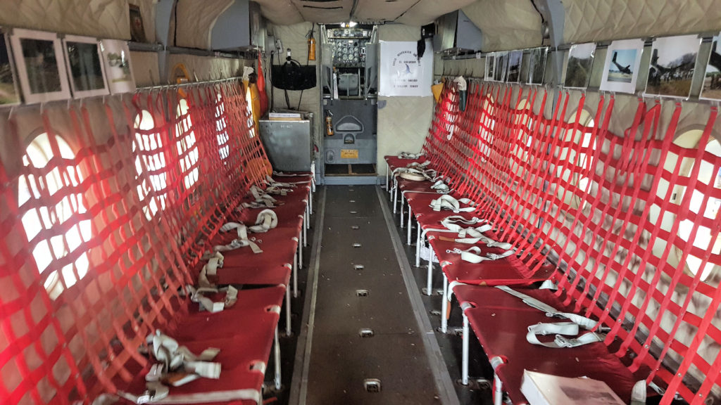 DHC-4 Caribou RAAF A4-210 Interior HARS Aviation Museum Albion Park NSW Australia