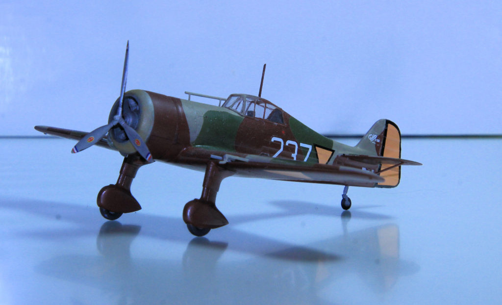 Fokker D.XXI Scale Model Kit by MPM 1/72 Scale