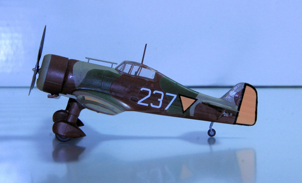 Fokker D.XXI Scale Model Kit by MPM 1/72 Scale