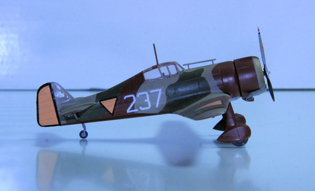 Fokker D.XXI Scale Model Kit by MPM 1/72 Scale