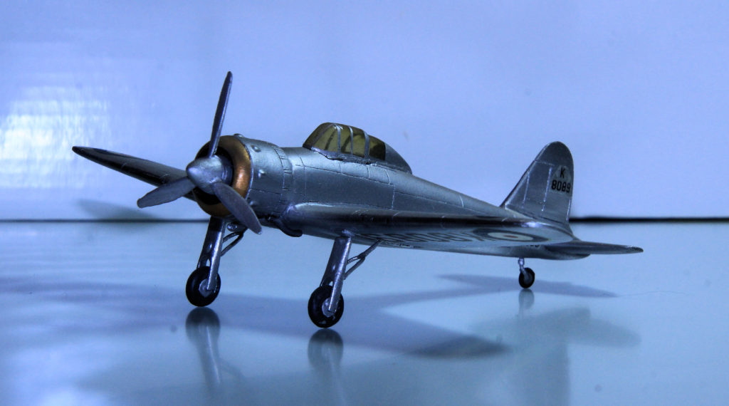 Gloster F.5/34 Scale Model by Magna Models 1:72 Scale