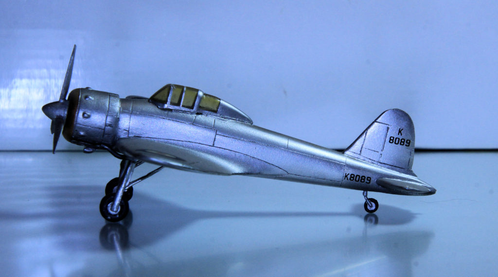 Gloster F.5/34 Scale Model by Magna Models 1:72 Scale