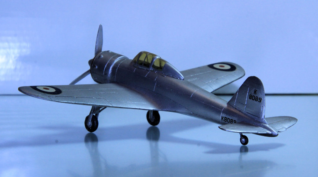 Gloster F.5/34 Scale Model by Magna Models 1:72 Scale