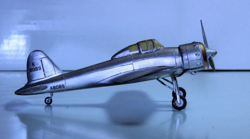 Gloster F.5/34 Scale Model by Magna Models 1:72 Scale