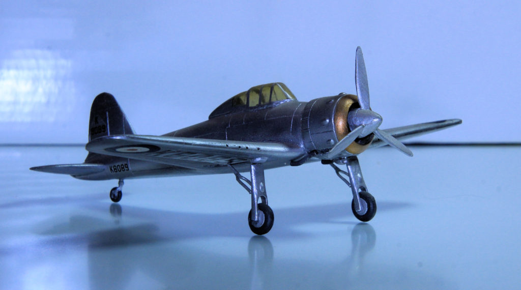 Gloster F.5/34 Scale Model by Magna Models 1:72 Scale