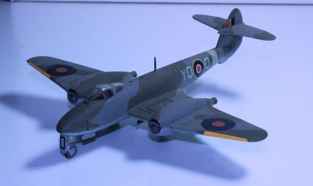 Gloster Meteor Mk. III by Airfix 1:72 Scale Model Kit