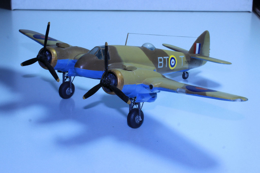 Bristol Beaufighter Mk. IC Scale Model by High Planes 1:72 Scale RAF 252 Sqn BTT T4767 based at LG299 Idku Egypt Mar 1942