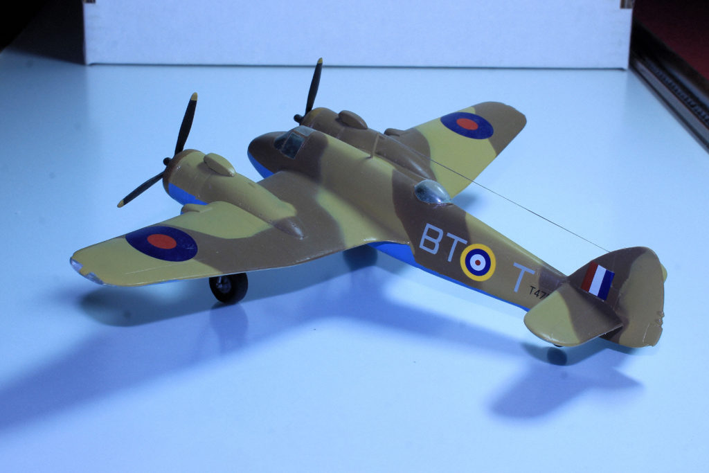 Bristol Beaufighter Mk. IC Scale Model by High Planes 1:72 Scale RAF 252 Sqn BTT T4767 based at LG299 Idku Egypt Mar 1942