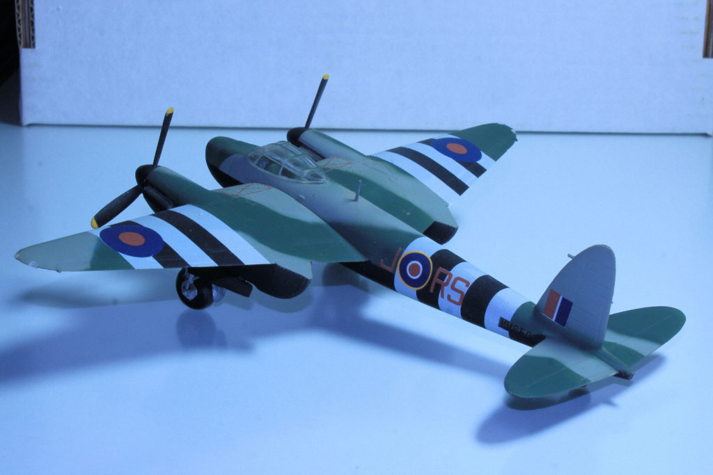 de Havilland Mosquito NF.Mk.XIX MM650 RS-J 157 (SD) Sqn, 100 (SD) Group, RAF Model Kit by Airfix 1:72 Scale