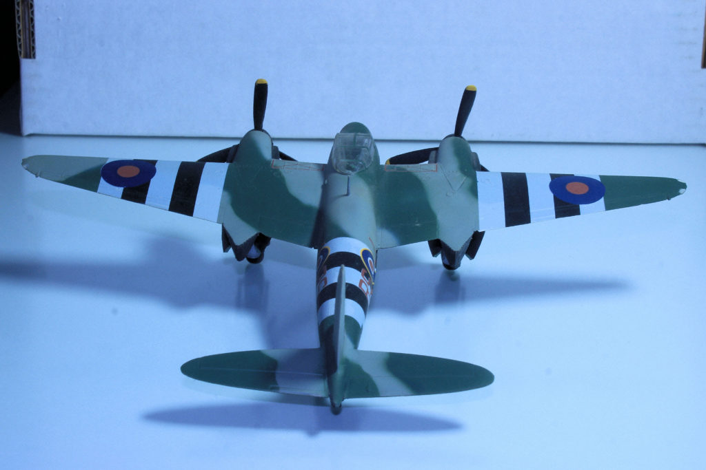 de Havilland Mosquito NF.Mk.XIX MM650 RS-J 157 (SD) Sqn, 100 (SD) Group, RAF Model Kit by Airfix 1:72 Scale