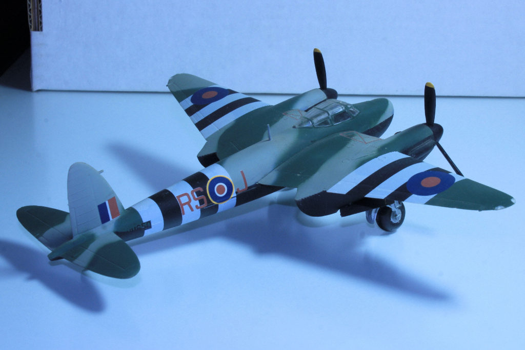 de Havilland Mosquito NF.Mk.XIX MM650 RS-J 157 (SD) Sqn, 100 (SD) Group, RAF Model Kit by Airfix 1:72 Scale