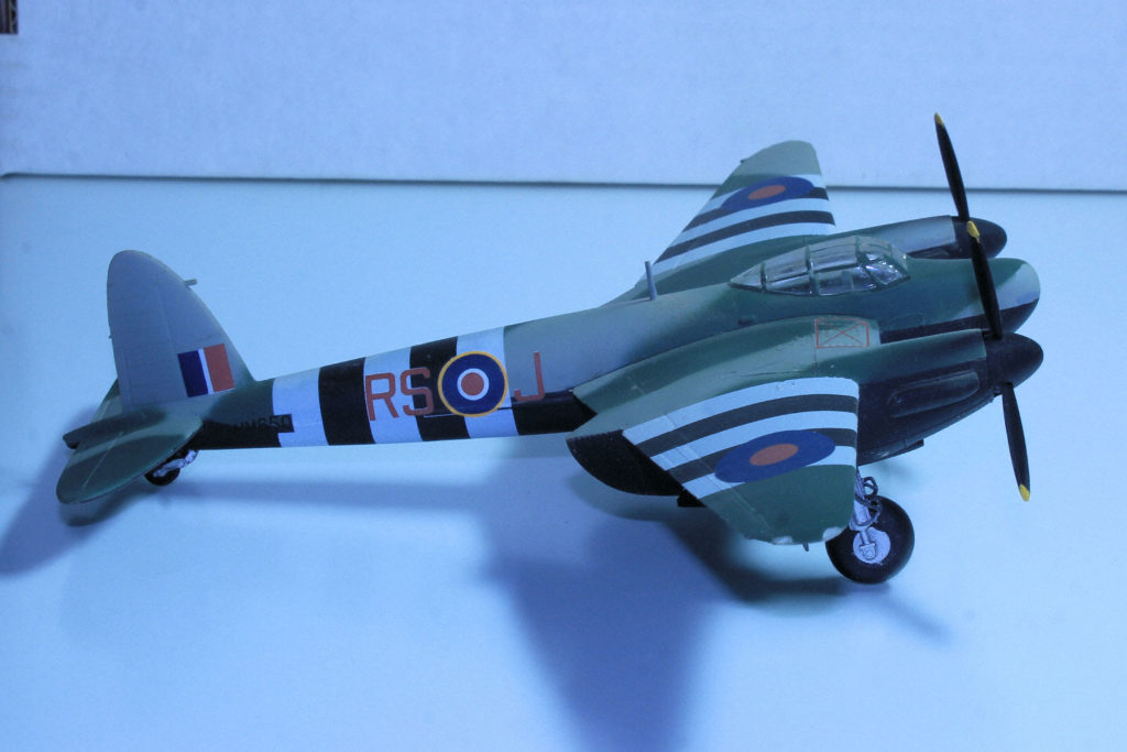 de Havilland Mosquito NF.Mk.XIX MM650 RS-J 157 (SD) Sqn, 100 (SD) Group, RAF Model Kit by Airfix 1:72 Scale