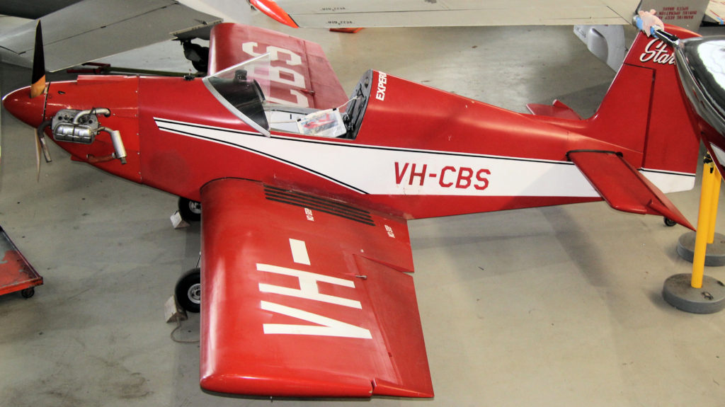 Corby CJ-1 Starlet VH-CBS at HARS Aviation Museum Albion Park NSW Australia