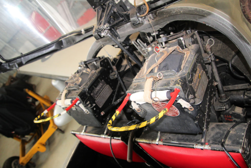 Cockpit of A79-665 De Havilland DH-115 Vampire T-35