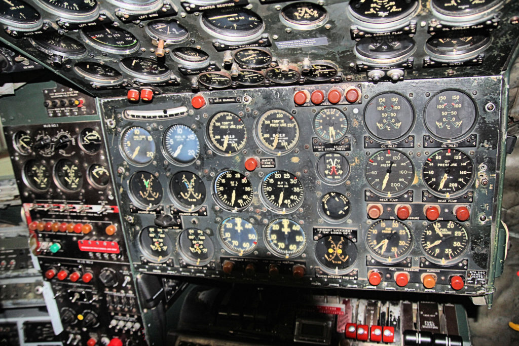 Lockheed Super Constellation Control Panel