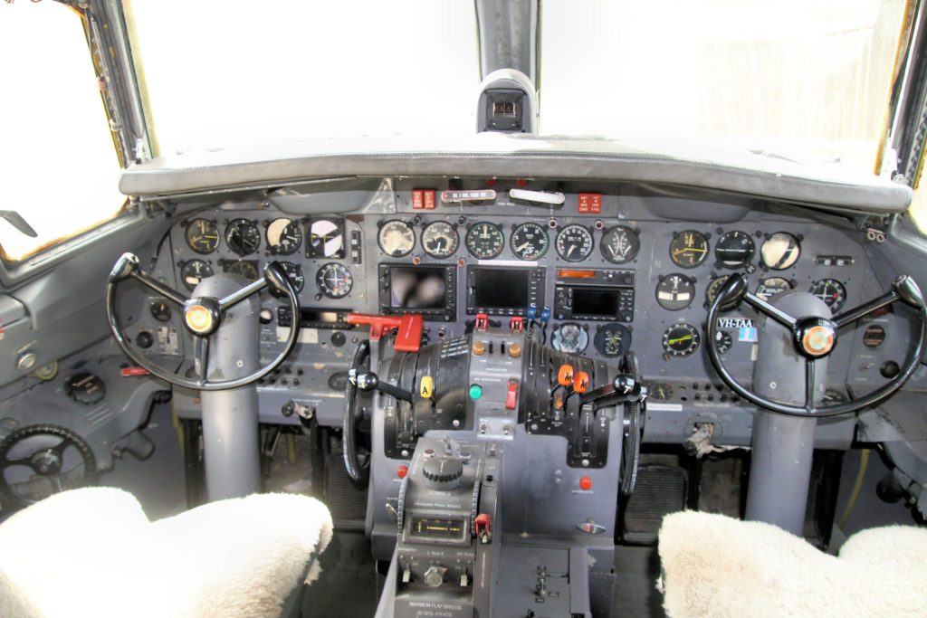 The Convair 440 Metropolitan Flight Deck HARS Aviation Museum Albion Park NSW Australia