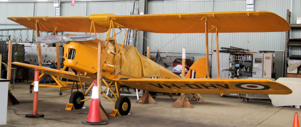 De Havilland Tiger Moth HARS Aviation Museum Albion Park NSW Australia