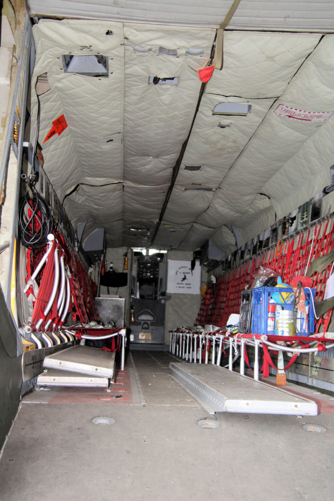 DHC-4 Caribou RAAF A4-210 Interior HARS Aviation Museum Albion Park NSW Australia