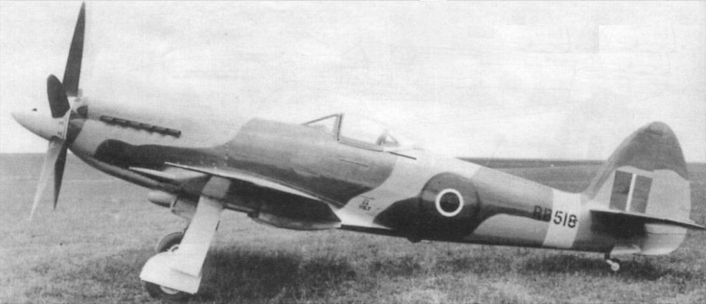 Supermarine Spiteful FXIV RB518