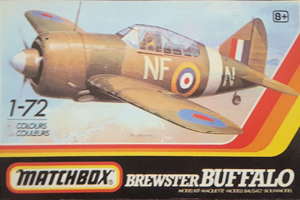 Brewster Buffalo Matchbox 1/72 Box Art