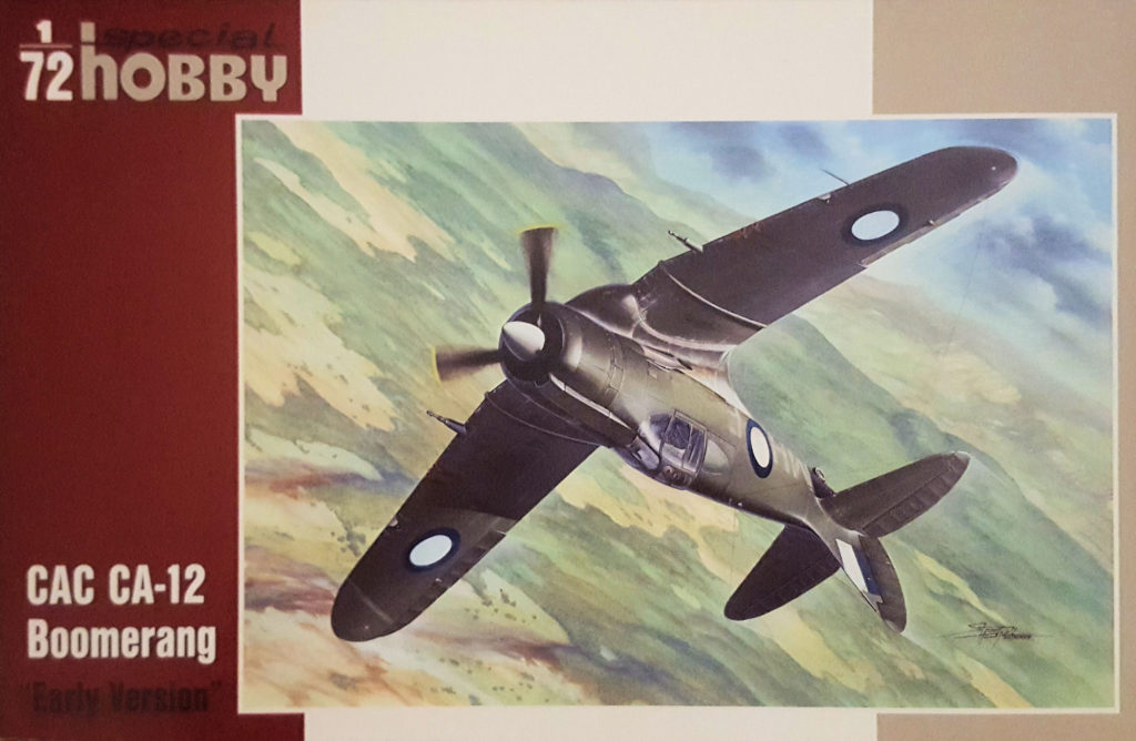 CAC CA-12 Boomerang Box Art Special Hobby 1/72 Scale Model