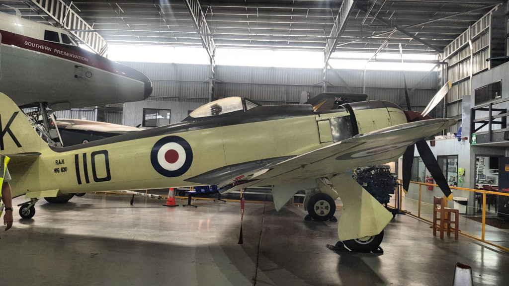 Hawker Sea Fury FB.II WG630 of the Royal Australian Navy at HARS Aviation Museum